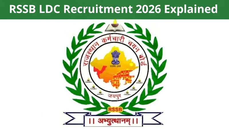 Rajasthan Recruitment board (RSSB) Announced LDC Clerk Grade-II / Junior Asst. Vacancies 2026